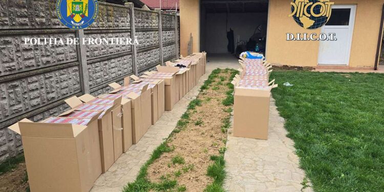 Un orădean a fost arestat într-o operațiune de amploare desfășurată de DIICOT, care vizează o rețea internațională de contrabandă cu țigări și droguri