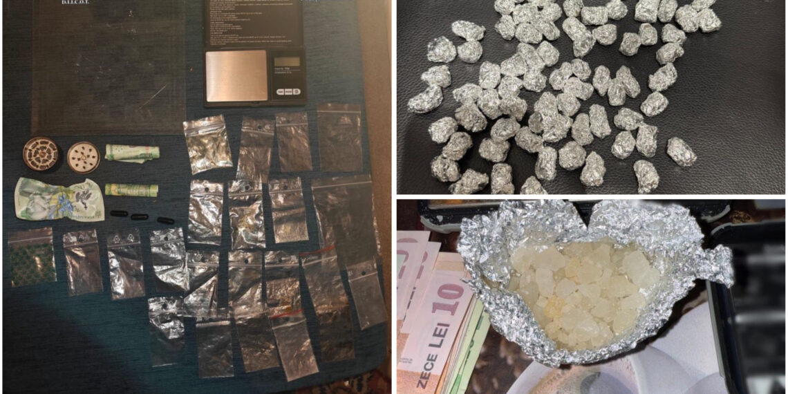 DIICOT lovește o rețea de trafic de droguri în Satu Mare: droguri, arme și bani găsiți la percheziții