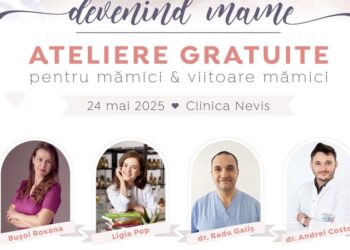 “Devenind mame” – eveniment dedicat viitoarelor și proaspetelor mămici ajunge la ediția a IV-a