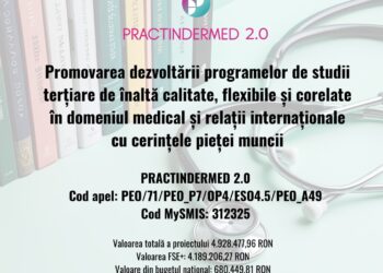PRACTINDERMED 2.0: UO investește în viitorul studenților prin stagii de practică, formare antreprenorială și dezvoltare personală