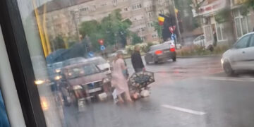 Accident pe Calea Aradului: femeie lovită pe trecerea de pietoni