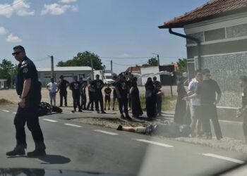 Accident rutier grav în Tileagd: motociclist rănit și transportat la spital