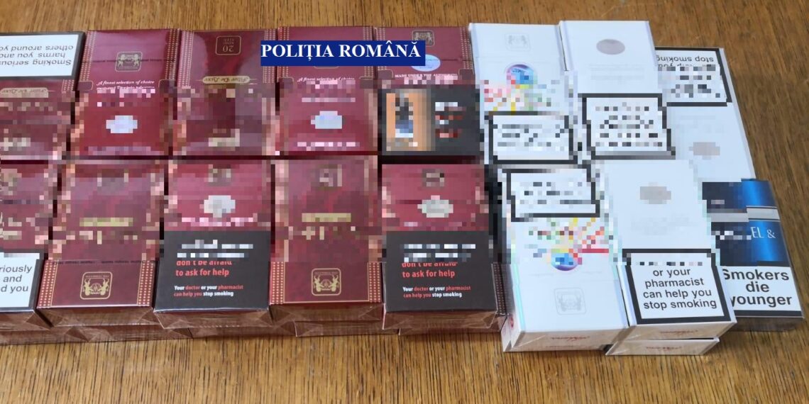 Țigări de contrabandă în Bihor: doi suspecți reținuți în cadrul operațiunii „Jupiter”