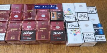 Țigări de contrabandă în Bihor: doi suspecți reținuți în cadrul operațiunii  „Jupiter”