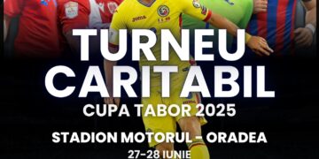 Iasmin Latovlevici, Gabi Torje, Zeno Bundea, Steliano Filip joacă la Oradea, la Cupa Tabor, pentru a susține cauza unui orfelinat