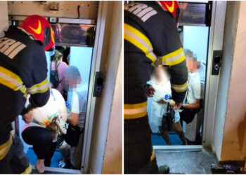 Intervenție de urgență pe strada Corneliu Coposu: șase oameni, scoși dintr-un lift blocat