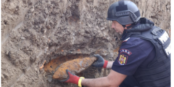 ISU Bihor: Încă o bombă descoperită pe strada Piatra Craiului din Oradea, a doua în două zile!