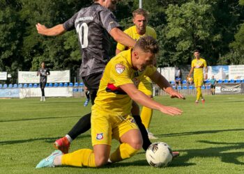 FC Bihor a fost egalată în penultimul minut al meciului de verificare cu Mosonmagyaróvári TE