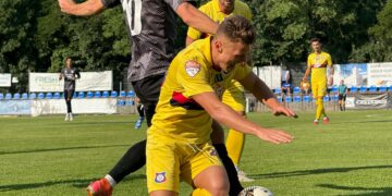 FC Bihor a fost egalată în penultimul minut al meciului de verificare cu Mosonmagyaróvári TE