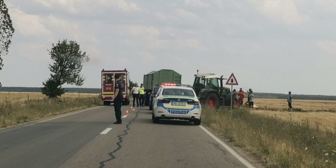Accident fatal între Miersig și Husasău de Tinca: Șoferul unui autoturism a murit