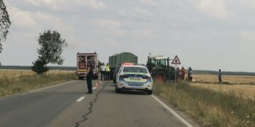 Accident fatal între Miersig și Husasău de Tinca: Șoferul unui autoturism a murit