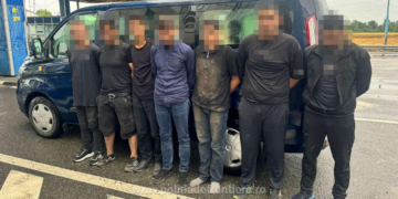 Tentativă de migrație ilegală eșuată: 14 străini, prinși la granița României cu Ungaria