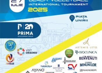 Se apropie startul în „Oradea Beach Volleyball Tournament!”