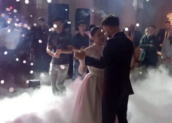 Atacantul Marius Hosu a semnat pe viață cu Lorena! Cei doi au avut o nuntă de vis