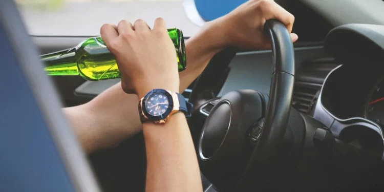 Condamnare cu suspendare pentru șofat cu alcoolemie foarte ridicată