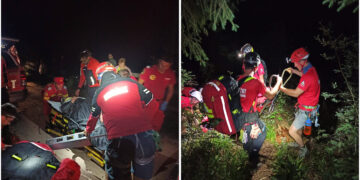 Salvare contra cronometru: turistă evacuată din canionul Cetățile Rădesei după o intervenție de 5 ore