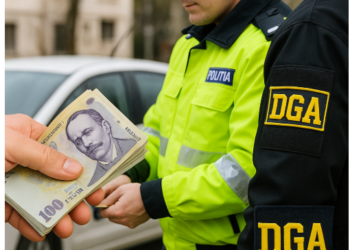 DGA: Percheziții la IPJ și la agenți de poliție rutieră, într-un dosar de corupție privind permise de conducere suspendate