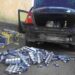 Contrabandă cu tutun în Bihor: marfă de peste 30.000 lei, descoperită în mașini