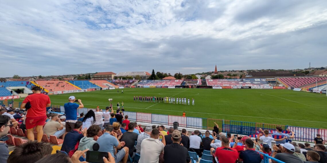 Victorie superbă pentru FC Bihor! 4-2 cu Steaua București