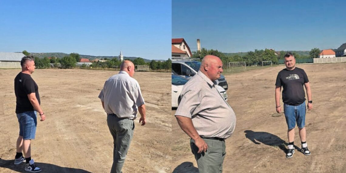 Oșorhei face un pas important în dezvoltarea infrastructurii sportive: teren modern cu gazon artificial și iluminare nocturnă