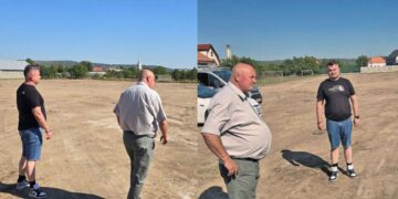 Oșorhei face un pas important în dezvoltarea infrastructurii sportive: teren modern cu gazon artificial și iluminare nocturnă