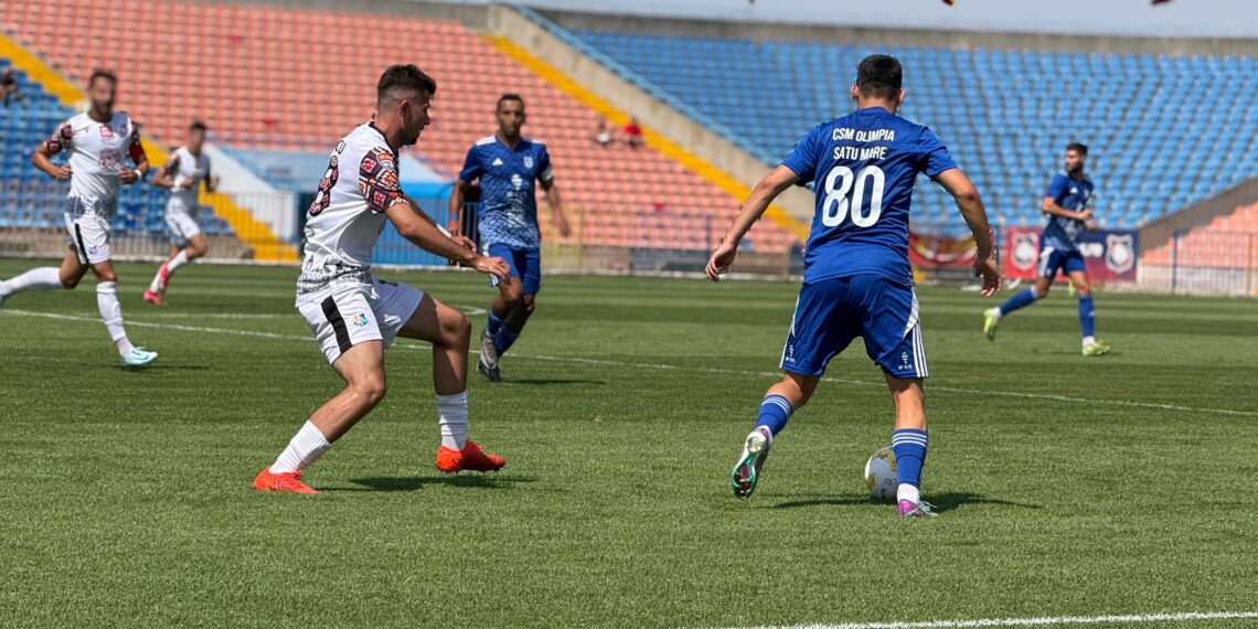 CSM Olimpia – FC Bihor, ora 17:00; Primul meci de Liga 2, care se joacă la Satu Mare, după o pauză de aproape opt ani