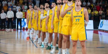 Naționala de baschet masculin învinge Macedonia de Nord, și la Oradea; Greul abia acum urmează