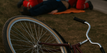 Bărbat de 56 de ani, decedat după ce a căzut cu bicicleta într-un șanț, lângă Husasău de Tinca