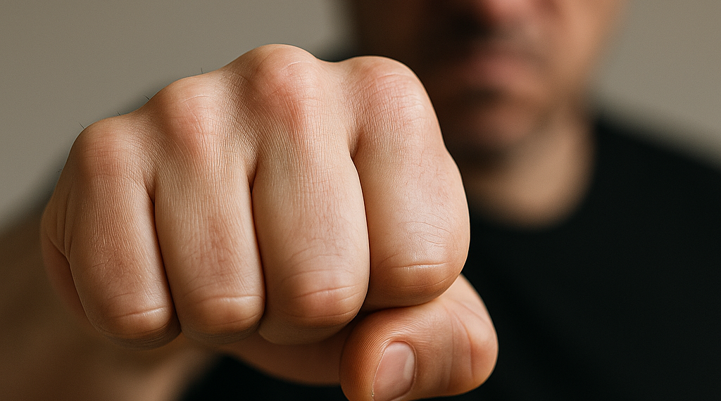 Avocat bătut în plină stradă de propriul client. Agresorul are antecedente penale și a fost arestat preventiv.