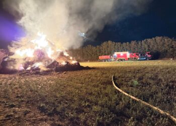 Noapte de foc în Bihor: pompierii au luptat peste 7 ore cu flăcările din Gepiu