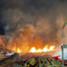 Incendiu la un depozit de lemne din Finiș: pompierii au salvat hala și utilajele, după ce 25 mc de bușteni au ars