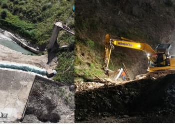 Singurul baraj din România reabilitat prin PNRR: tehnologii din Franța și Olanda, scară de pești de 700 m și execuție ajunsă la 40% la Barajul Leșu