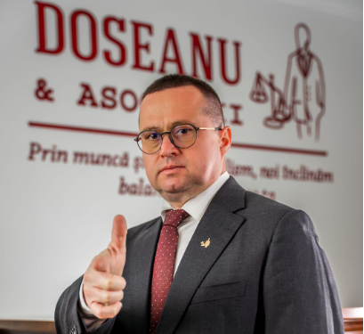 Răzvan DOSEANU - avocat coordonator Societatea de avocati "DOSEANU&ASOCIAȚII"
