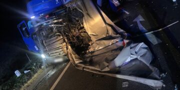 Accident grav între două autocamioane pe drumul Oradea–Cluj, la Izvoru Crișului