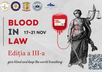 Mobilizare pentru donare de sânge în rândurile comunității academice a Facultății de Drept Oradea: BLOOD (IN) LAW(S) ed. III – CÂND LEGEA SE UNEȘTE CU INIMA, SE NAȘTE VIAȚA