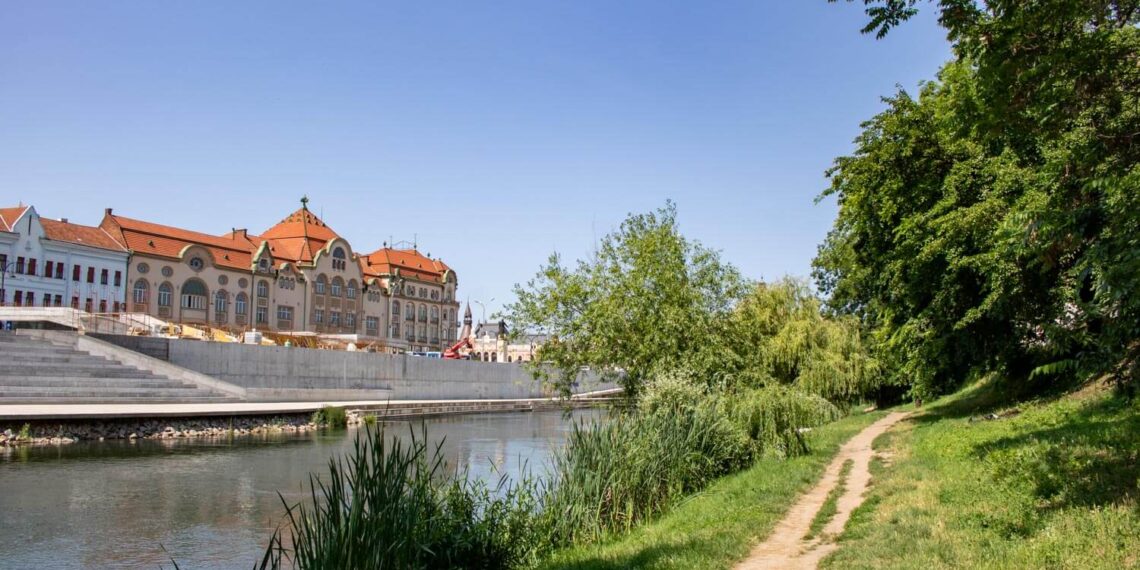 Scene șocante pe malul Crișului: un tânăr aruncat în apă pentru un ghiozdan plin cu marijuana!