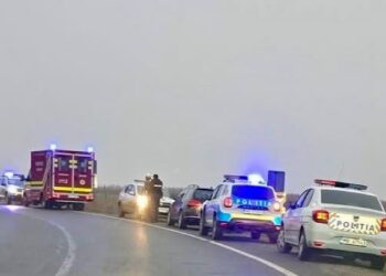 Accident grav la ieșire din Oradea: Șofer resuscitat la fața locului