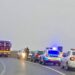 Accident grav la ieșire din Oradea: Șofer resuscitat la fața locului