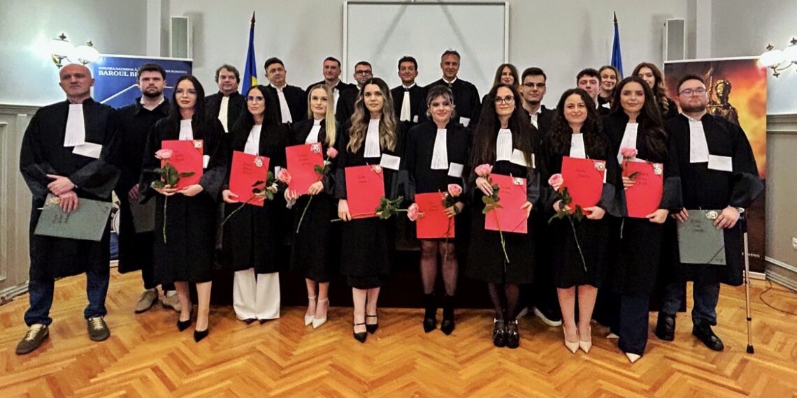 Noii avocați stagiari ai Baroului Bihor au depus jurământul în fața Consiliului