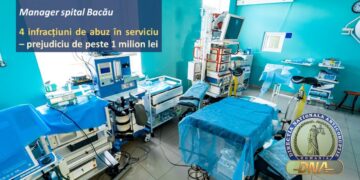 Pârâianu Mădălin-Nicolae - Managerul Spitalului de Pneumoftiziologie Bacău Sursă foto: site facebook DNA