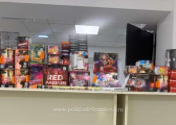 VIDEO | Captură în Borș! Zeci de cutii cu artificii ilegale, descoperite într-o mașină venită din Ungaria