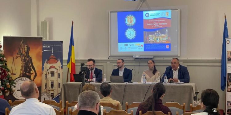 Facultatea de Drept Oradea – pol de excelență în dezbaterea juridică și administrativă: o conferință de referință și două lansări de carte în decembrie
