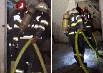 Incendiu la o fabrică de betoane din Oradea. Pompierii au intervenit pe strada Ogorului