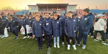 Moș Crăciun a vizitat Academia FC Bihor