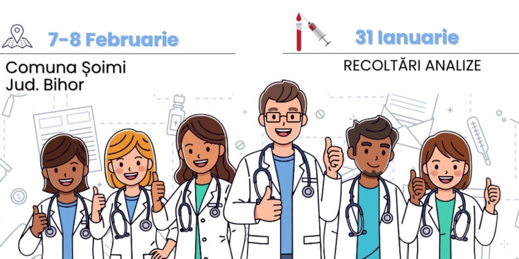 Caravana cu Medici Bihor pornește prima misiune din 2026: consultații în comuna Șoimi