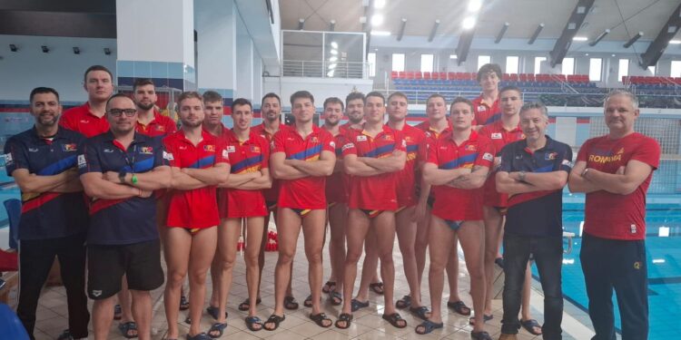 Baftă, băieți! Cu trei jucători de la CSM Oradea în echipă naționala de polo debutează la EURO 2026