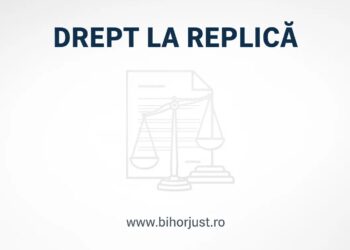 Drept la replică în dosarul de evaziune fiscală aflat pe rolul Tribunalului Bihor