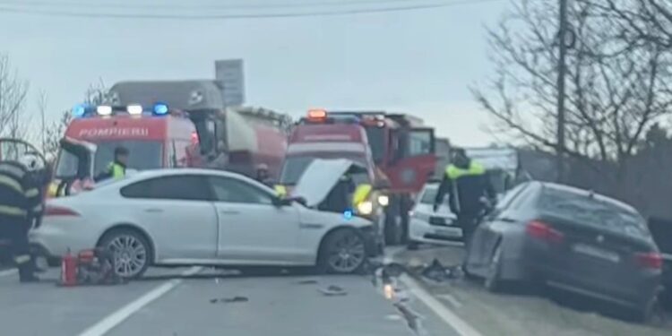 Accident rutier grav pe DN19E, între Fegernic și Marghita