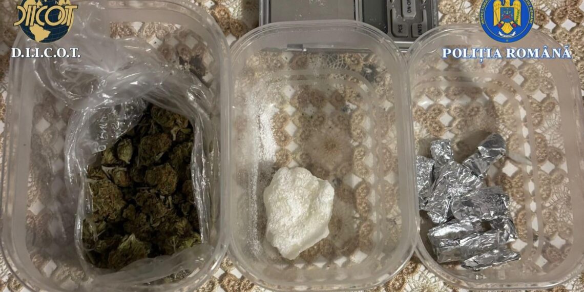 110 grame de drog de mare risc, capturate în Bihor! Trei bărbați arestați