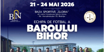 Peste 32 de barouri vin la Bistrița: Avocații din România se întrec la Campionatul Național de Fotbal 2026